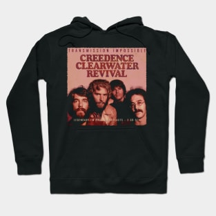 Behind Ccr Candid Images Of The Band At Work Hoodie